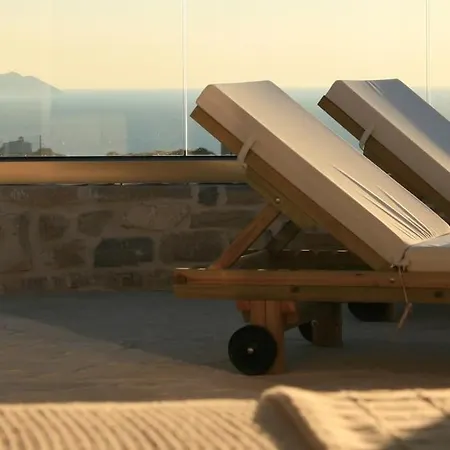 Levanta - Stilvolle, Geraeumige Luxus-steinvilla Ebenerdig Spektakulaere Aussicht Durchdachter Komfort In Toplage Sonnenuntergang Infinity-pool Privatsphaere Pitsidia