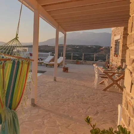 Levanta - Stilvolle, Geraeumige Luxus-steinvilla Ebenerdig Spektakulaere Aussicht Durchdachter Komfort In Toplage Sonnenuntergang Infinity-pool Privatsphaere Apartment Pitsidia